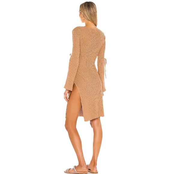 Lovers and Friends Solta Knit Midi Dress Beach Cover up Women's New Sz S - Picture 4 of 13